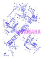STANDAARD / VOETSTEUN voor Yamaha FZ8NA 2013