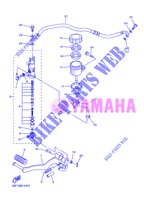 REMPOMP ACHTER voor Yamaha FZ8S 2013