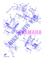STANDAARD / VOETSTEUN voor Yamaha FZ8S 2013
