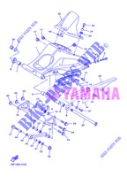 ACHTERBRUG voor Yamaha FZ8S 2013