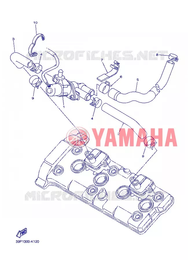 AIR INDUCTION SYSTEM AIS Yamaha MOTO 800 2013 FAZER  FZ8-S