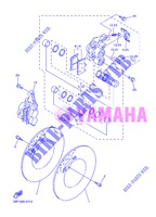 REMKLAUW VOOR voor Yamaha FZ8S 2013