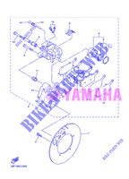 REMKLAUW ACHTER voor Yamaha FZ8S 2013
