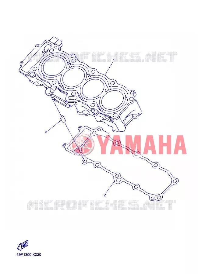CILINDER Yamaha MOTO 800 2013 FAZER  FZ8-S