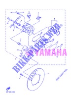 REMKLAUW ACHTER voor Yamaha FZ8SA 2013