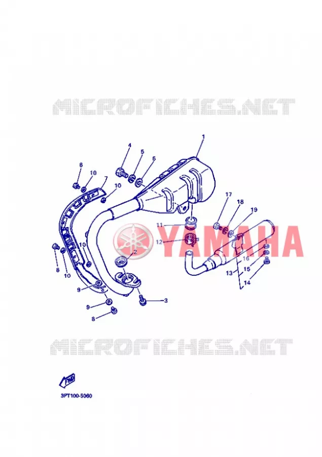 UITLAAT Yamaha MOTO 50 2013 PW  PW50