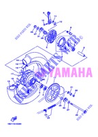ACHTERWIEL voor Yamaha TT-R125LW 2013