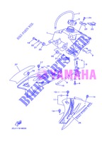 BENZINE TANK voor Yamaha TTR 50 ELECTRIC START 2013
