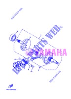 KRUKAS / ZUIGER voor Yamaha TTR 50 ELECTRIC START 2013