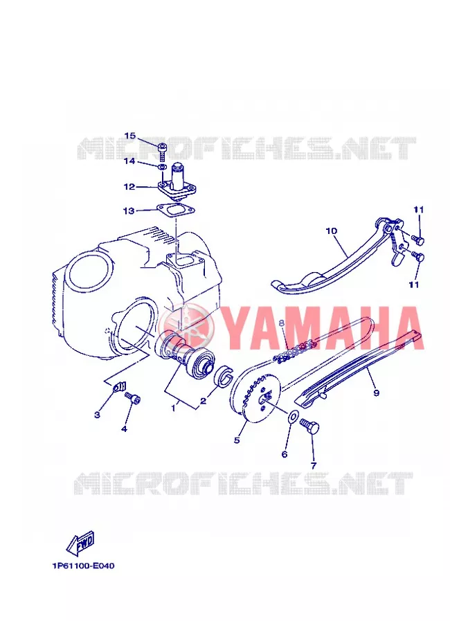 NOKKENAS / KETTING Yamaha MOTO 50 2013 TTR  TT-R50E