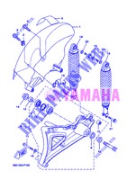 ACHTERBRUG / SCHOKBREKER voor Yamaha VP250 2013