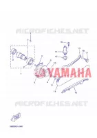 NOKKENAS / KETTING voor Yamaha VP250 2013
