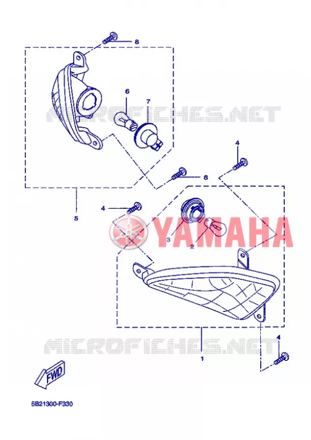 KNIPPERLICHT Yamaha SCOOTER 250 2013 XCITY  VP250