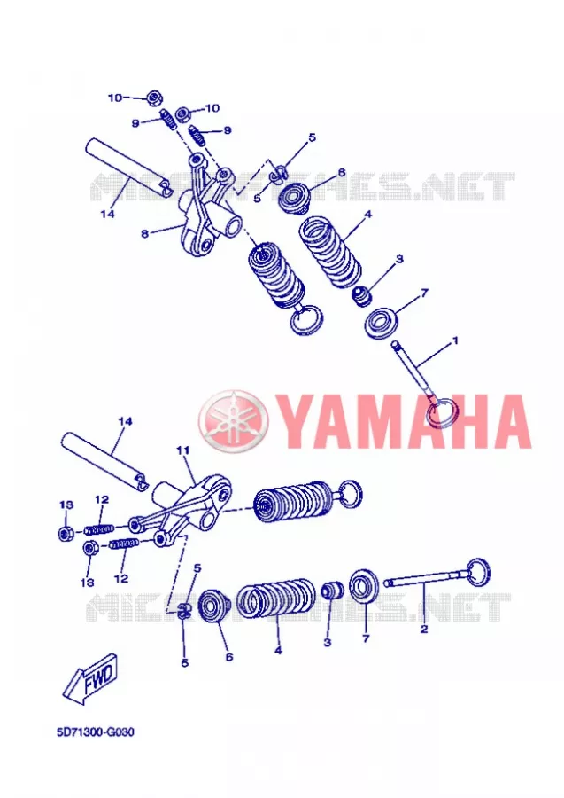 KLEPPEN Yamaha MOTO 125 2013 WR-R  WR125R