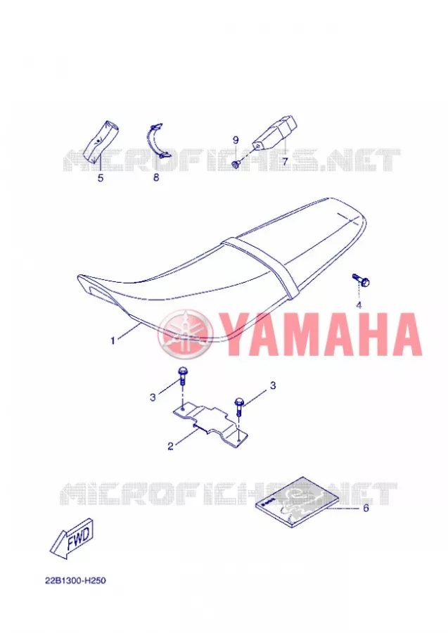 SELLE Yamaha MOTO 125 2013 WR-R  WR125R