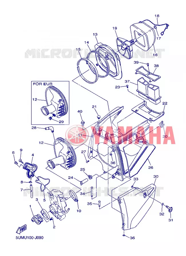 INLAAT Yamaha MOTO 250 2013 WRF  WR250F