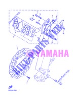 REMKLAUW VOOR voor Yamaha WR250R 2013