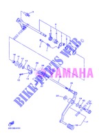 SCHAKEL STANG / PEDAAL voor Yamaha DIVERSION 600 F 2013
