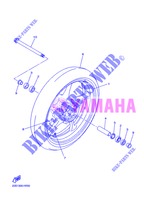 VOORWIEL voor Yamaha DIVERSION 600 F 2013