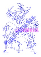 STANDAARD / VOETSTEUN voor Yamaha DIVERSION 600 F 2013