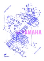 CILINDERKOP voor Yamaha DIVERSION 600 F 2013