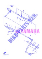 SCHAKEL STANG / PEDAAL voor Yamaha DIVERSION 600 F 2013