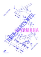 ACHTERBRUG voor Yamaha DIVERSION 600 F ABS 2013
