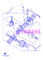 STARTMOTOR voor Yamaha DIVERSION 600 F ABS 2013