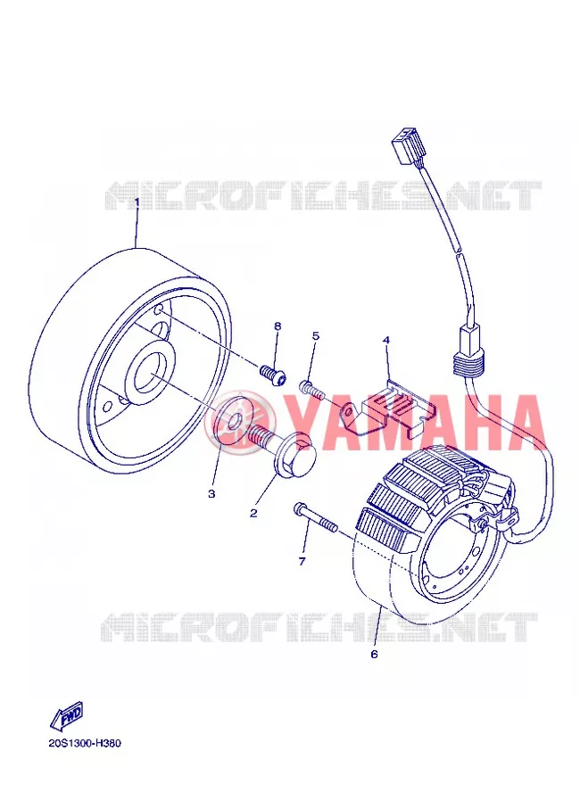 DYNAMO Yamaha MOTO 600 2013 XJ6  XJ6N