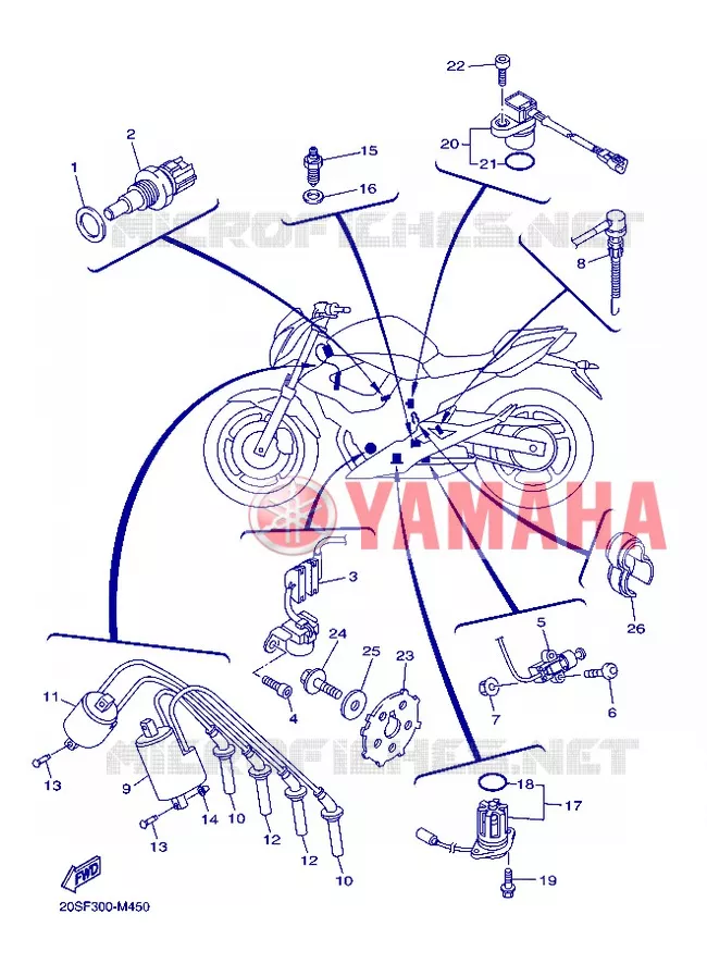 ELECTRISCH 1 Yamaha MOTO 600 2013 XJ6  XJ6N