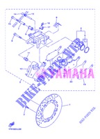 REMKLAUW ACHTER voor Yamaha XJ6NA 2013