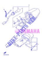 ACHTERLICHT voor Yamaha XJ6NA 2013