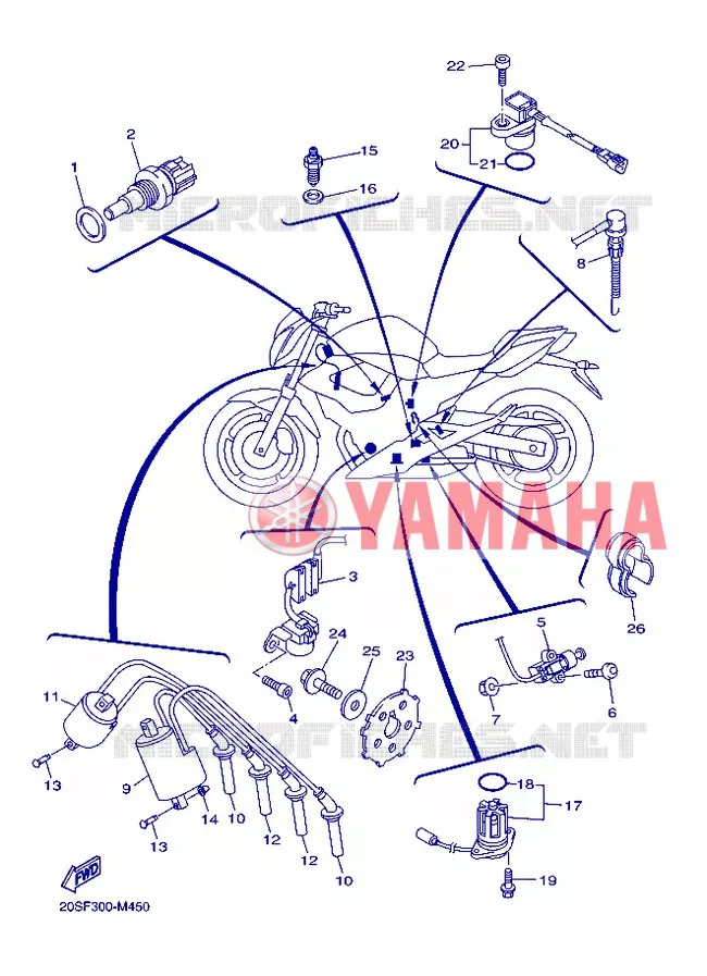ELECTRISCH 1 Yamaha MOTO 600 2013 XJ6 ABS  XJ6NA