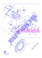 REMKLAUW ACHTER voor Yamaha XJ6NA 2013