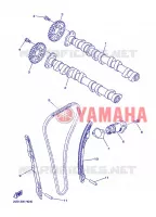 NOKKENAS / KETTING voor Yamaha XJ6NA 2013