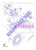 REMKLAUW ACHTER voor Yamaha DIVERSION 600 2013
