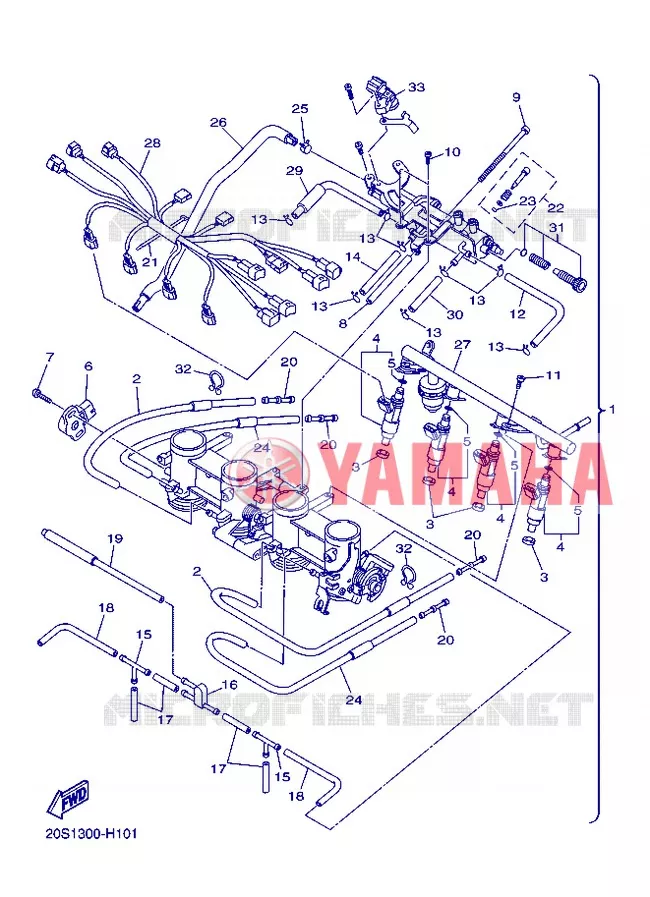 INLAAT 2 Yamaha MOTO 600 2013 XJ6  XJ6S