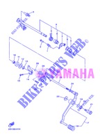 SCHAKEL STANG / PEDAAL voor Yamaha DIVERSION 600 2013