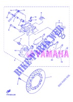 REMKLAUW ACHTER voor Yamaha DIVERSION 600 2013