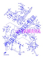 STANDAARD / VOETSTEUN voor Yamaha DIVERSION 600 2013