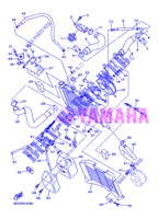 RADIATEUR / SLANG voor Yamaha DIVERSION 600 2013