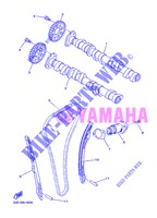 NOKKENAS / KETTING voor Yamaha DIVERSION 600 2013
