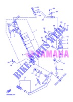 REMPOMP ACHTER voor Yamaha DIVERSION 600 2013