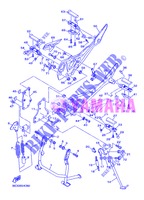 STANDAARD / VOETSTEUN voor Yamaha DIVERSION 600 2013