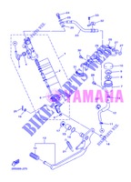 REMPOMP ACHTER voor Yamaha DIVERSION 600 2013