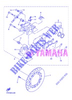 REMKLAUW ACHTER voor Yamaha DIVERSION 600 ABS 2013