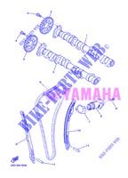 NOKKENAS / KETTING voor Yamaha DIVERSION 600 ABS 2013