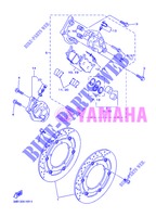 REMKLAUW VOOR voor Yamaha DIVERSION 600 ABS 2013