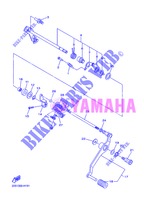 SCHAKEL STANG / PEDAAL voor Yamaha DIVERSION 600 ABS 2013