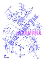 STANDAARD / VOETSTEUN voor Yamaha DIVERSION 600 ABS 2013